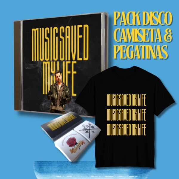Pack disco, camiseta y pegatinas - Imagen 4