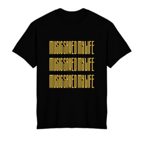 Camiseta «Music Saved My Life»